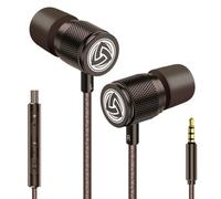 LUDOS ULTRA Auricolari In-Ear Cuffie, Cuffiette con Filo e Microfono, Garanzia 5 Anni, Massimo Comfort, Audio Cristallino, Bilanciamento Alti e Bassi, Nuovo Memory Foam, Cavo Resistente, Bassi