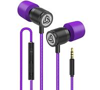 LUDOS ULTRA Auricolari In-Ear Cuffie, Cuffiette con Filo e Microfono, Garanzia 5 Anni, Massimo Comfort, Audio Cristallino, Bilanciamento Alti e Bassi, Nuovo Memory Foam, Cavo Resistente, Bassi