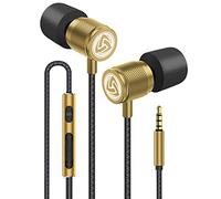 LUDOS ULTRA Auricolari In-Ear Cuffie, Cuffiette con Filo e Microfono, Garanzia 5 Anni, Massimo Comfort, Audio Cristallino, Bilanciamento Alti e Bassi, Nuovo Memory Foam, Cavo Resistente, Bassi