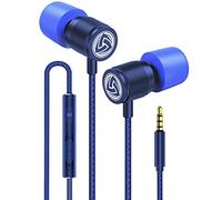 LUDOS ULTRA Auricolari In-Ear Cuffie, Cuffiette con Filo e Microfono, Garanzia 5 Anni, Massimo Comfort, Audio Cristallino, Bilanciamento Alti e Bassi, Nuovo Memory Foam, Cavo Resistente, Bassi