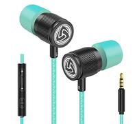 LUDOS ULTRA Auricolari In-Ear Cuffie, Cuffiette con Filo e Microfono, Garanzia 5 Anni, Massimo Comfort, Audio Cristallino, Bilanciamento Alti e Bassi, Nuovo Memory Foam, Cavo Resistente, Bassi