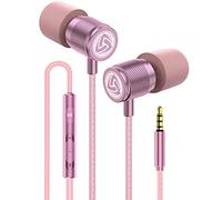 LUDOS ULTRA Auricolari In-Ear Cuffie, Cuffiette con Filo e Microfono, Garanzia 5 Anni, Massimo Comfort, Audio Cristallino, Bilanciamento Alti e Bassi, Nuovo Memory Foam, Cavo Resistente, Bassi