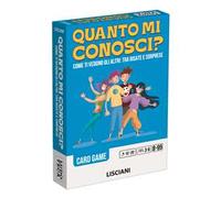 Lisciani Giochi - Ludoteca Card Game Quanto Mi conosci?, 118083