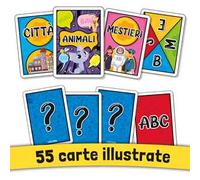 Lisciani Giochi Ludoteca Le Carte dei Bambini Nomi, Cose, Citta e Animali, Multicolore, 100552