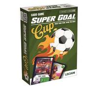 Lisciani - Gioco di carte Ludoteca Super Goal Cup Calcio, per bambini dagli 8 anni in su, assembla la tua squadra con 2 x 49 carte giocatori e sfida i tuoi avversari, strategia e felicità