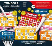 Ludoteca Tombola Segna E Cancella, Multicolore Lisciani Giochi