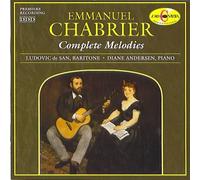 Ludovic de San, Baritone - Chabrier Complete Melodies (UK Import)