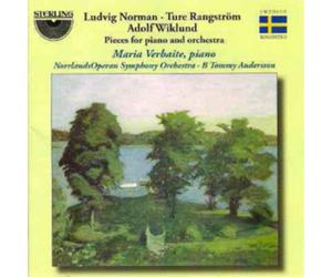 Ludvig Norman Pieces for Piano and Orchestra (CD) Album