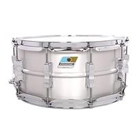 Ludwig Acrolite - Tamburo classico in alluminio, finitura opaca, 6,5 x 14 cm