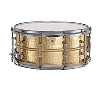 Ludwig Hammered Brass Snare LB422BKT, 14"x6,5" - Rullante