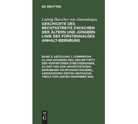Ludwig Harscher Commentar Zu Den Gründen Des, Den Beytritt De (Copertina rigida)