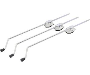 Ludwig LC5023TL Classic - Set di 3 gambe e staffe da pavimento, 9,5 mm