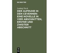 Ludwig Tieck Der Aufruhr in den Cevennen (Copertina rigida)