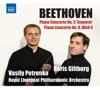 Piano Concerto No.5 & No.0 - Ludwig Van Beethoven (Audio Cd)