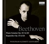 Ludwig van Beet Beethoven: Piano Sonatas Op. 31/3 & 110/Bagatelles Op. 33 (CD)