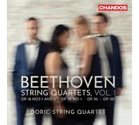 Ludwig van Beet Beethoven: String Quartets: Op. 18 Nos. 1 and 6/Op. 59 No. (CD)
