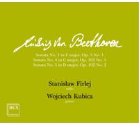 Ludwig van Beet Ludwig Van Beethoven: Sonata No. 1 in F Major, Op. 5, No. (CD)