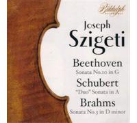 Ludwig van Beeth Beethoven: Sonata No. 10 in G/Schubert: 'Duo' Sonata in A (CD)
