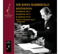 Katz, Mindu Barbiroll/Halle - Beethoven Syms 1/5 & 8 Emperor Concerto (2 CD)