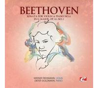 Ludwig van Beetho SONATA FOR VIOLIN and PIANO NO. 8 IN G MAJOR, OP. 30, NO (CD)