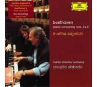 Ludwig van Beethov Piano Concertos Nos. 2 and 3 (Argerich, Mahler Co, Abbad (CD)