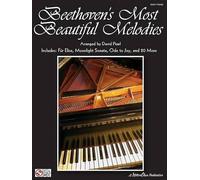 Ludwig van Beethove Beethoven's Most Beautiful Melodies - Easy Pian (Tascabile)