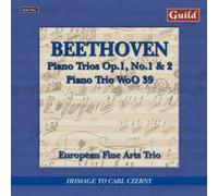 Ludwig van Beethove Ludwig Van Beethoven: Piano Trios, Op. 1, No. 1 & 2/.. (CD)