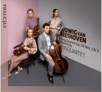 Ludwig van Beethove Ludwig Van Beethoven: String Quartets Op. 59, Nos. 1 & (CD)