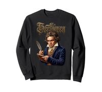 Ludwig Van Beethoven al Lavoro Felpa
