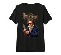 Ludwig Van Beethoven al Lavoro Maglietta Premium