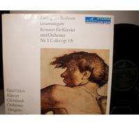 Ludwig van Beethoven - BEETHOVEN - KONZERT FÜR KLAVIER UND ORCHESTER NR.1 C-DUR OP.15 - EMIL GILES - VINYL