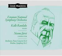 Beethoven/ Brahms/ Estonian National Symphony - Beethoven: Piano Concerto No 4 Brahms: Symphony 2