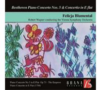 Ludwig van Beethoven Beethoven: Piano Concerto Nos. 5 & Concertio in E Flat (CD)