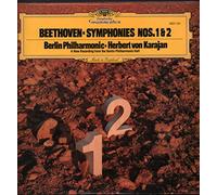 Ludwig Van Beethoven - BEETHOVEN - SYMPHONIEN NR.1, NR.2 LP (KARAJAN) (15721)