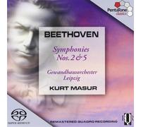 Ludwig van Beethoven Beethoven: Symphonies Nos. 2 & 5 (CD) Hybrid