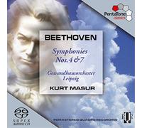 Ludwig van Beethoven Beethoven: Symphonies Nos. 4 & 7 (CD) Hybrid
