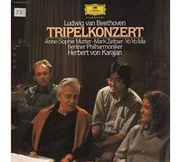 Ludwig van Beethoven - Berliner Philharmoniker , Mark Zeltser , Yo-Yo Ma , Anne-Sophie Mutter , Herbert von Karajan - Tripelkonzert C-Dur Op.56 Für Klavier, Violine Und Violoncello (Tripelkonzert) - Deutsche Grammophon - 32 244 6