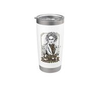 Ludwig van Beethoven Bicchiere termico in acciaio inox doppia parete
