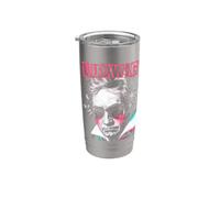 Ludwig van Beethoven - Compositore divertente retrò Pop Art Music Bicchiere termico in acciaio inox doppia parete