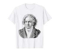 Ludwig Van Beethoven Compositore Musica Classica Pianista Arte Maglietta