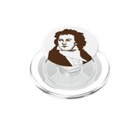 Ludwig Van Beethoven Compositore Musica Classica Pianista Arte PopSockets PopGrip per MagSafe