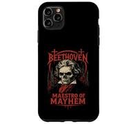 Ludwig Van Beethoven - Compositore musicale classico Death Metal Custodia per iPhone 11 Pro Max