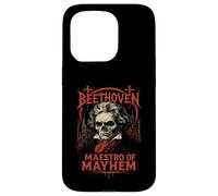 Ludwig Van Beethoven - Compositore musicale classico Death Metal Custodia per iPhone 15 Pro