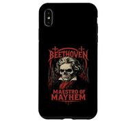 Ludwig Van Beethoven - Compositore musicale classico Death Metal Custodia per iPhone XS Max