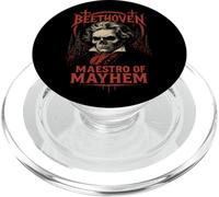 Ludwig Van Beethoven - Compositore musicale classico Death Metal PopSockets PopGrip per MagSafe