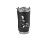 Ludwig van Beethoven Compositore per pianoforte Bicchiere termico in acciaio inox doppia parete