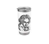 Ludwig van Beethoven Compositore Tedesco Bicchiere termico in acciaio inox doppia parete