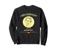 Ludwig Van Beethoven Compositore Tedesco Musica Classica Felpa