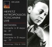 Ludwig van Beethoven Concertos in D Major (Heifetz, Mitropoulos, Toscanini) (CD)