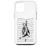 Ludwig Van Beethoven Divertente Compositore Partiture Musicista Custodia per iPhone 12/12 Pro